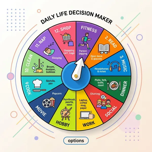 10 Creative Ways to Use a Decision Maker Wheel in Your Daily Life